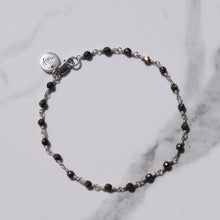 Load image into Gallery viewer, Dusk in Pyrite Bracelet