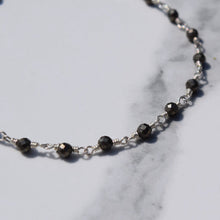 Load image into Gallery viewer, Dusk in Pyrite Bracelet