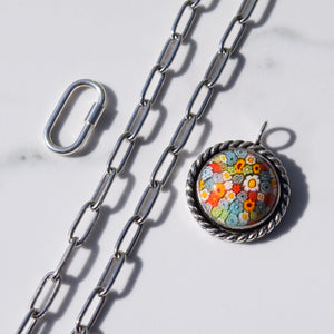 Millefiori Charm Necklace