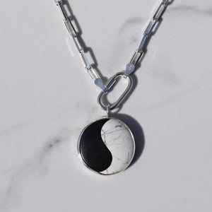 Yin Yang Charm Necklace