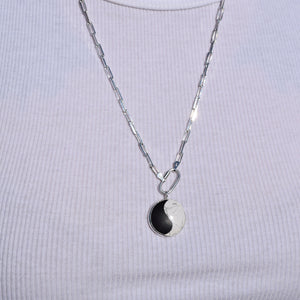 Yin Yang Charm Necklace